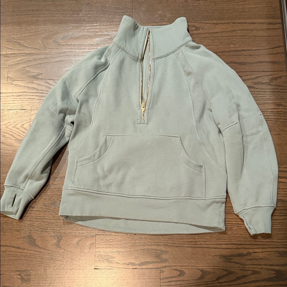 Lululemon oversized scuba pullover half-zip size S/XS